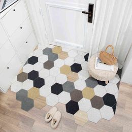 Nordic Doormat Carpet Kitchen Bedroom Bathroom Living Room Hallway Corridor Entrance Non-slip Can Be Cut Diy Mats