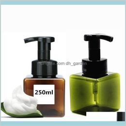 Bottles Packing Office School Business Industrial 250Ml8Dot5Oz Plastic Pump Foam Refillable Portable Empty Foaming Hand Soap Dispenser