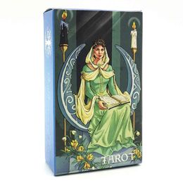 Tarot Cards For Beginners With Guid Deck 78 Divination Fate Game Spain Version , Small Size saleM0LO