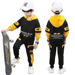 Baby boys Clothes Sets Children's Boys Suits Spring and Autumn kids Big Sports Suit Toddler Boy 211104