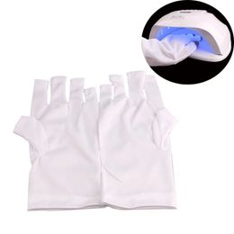 UV Protection Glove Nail Gel Treatment Anti-UV Gloves LED Lamp Dryer Light Radiation Protections Nails Art Tool