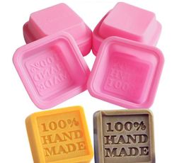 2021 100% Handmade Soap Moulds DIY Square Silicone Moulds Baking Mould Craft Art Making Tool DIY Cake Mould