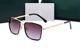 Luxury New Brand Polarized Designer Sunglasses Mens Women UV400 Eyewear Glasses Metal Frame Polaroid Lens sun eyeglasses