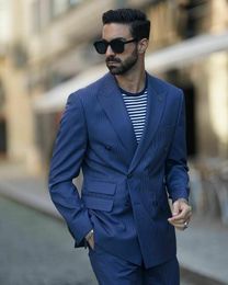 Navy Blue Coat Pants Online Shopping 