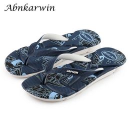 Summer Light EVA Men Flip Flops Slippers Home Chanclas Hombre Flip Flop Indoor Infradito Uomo Japonki House Slipper Room 6 Colour 210721