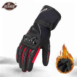 rcycle Men 100% Waterproof Windproof Winter Gant Touch Screen Guantes Motorbike Riding Gloves