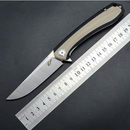 High quality EF947 folding knife D2 blade G10 handle portable camping hunting tactics defensive Sabre pocket backpack knives HW559