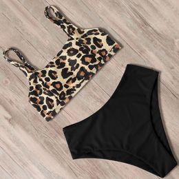 Swim wear Women Bikini Swimsuit High Waist Push Up Sport Tops Bathing Suit Summer Female Beach