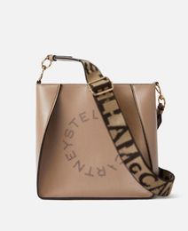 Стелла Маккартни (Стелла Маккартни) Женская сумка для плеч ПВХ Высококачественные кожа