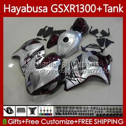 Body Kit For SUZUKI Hayabusa GSXR Wine red 1300CC 1300 CC 2002 2003 2004 2005 2006 2007 74No.111 GSX-R1300 GSX R1300 GSXR-1300 96-07 GSXR1300 96 97 98 99 00 01 Fairings