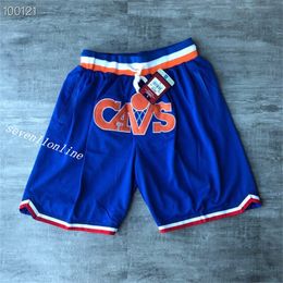 Men's Team Basketball Short Just Don Fan's CA Sport Stitched Shorts Hip Pop Elastic Waist Pants With Pocket Zipper Sweatpants In Size S- Size 2XL