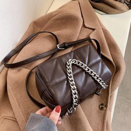 Evening Bags Luxury Designer Handbag Women Mini Shoulder Bag Satchel Style Leather Small Crossbody For 2021 Metale Chain Clutches