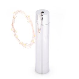 2021 20 LED Battery Powered Plating Wine Bottle Stopper Copper DIY LED String Lights Fairy Strip Night Lamp Outdoor Party lights Decoration