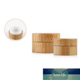 30g 50g Bamboo Bottle Cream Jar Nail Art Mask Cream Refillable Empty Cosmetic Makeup Container Bottle Storage Box