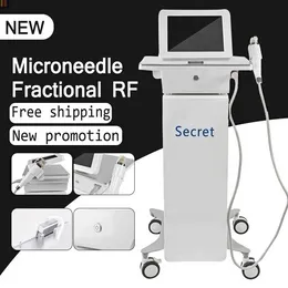 Other Beauty Equipment Design handle with 4 tips Fractional RF Microneedle Machine facial care body slimming stretch marks removal machine