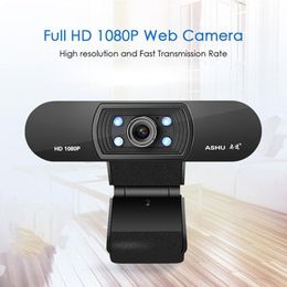 Ashu H800 cam 1080P USB Computer PC Camera With Microphone camera Full HD Video Web Cam