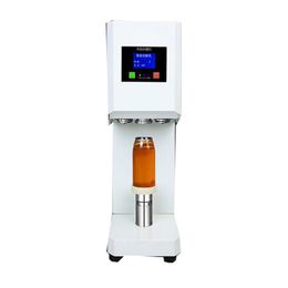 Commercial Cans Sealing Machine Coffee Milk Tea Beverage Bottle Seal Machine Can Sealer