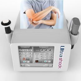 Health Gadgets Portable Physiotherapy Ultrasound Shockwave Physical Therapy Machine / Therapeutic Ultrashock For Body Pain Relief With Two Handles