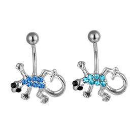 YYJFF D0106 Lizard Belly Navel Stud Mix Colours