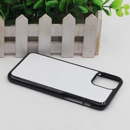 For IPhone 14 13 MINI /12 11 Pro XR XS Max 8 PLUS 7 6S DIY 2D Sublimation Blank Hard Plastic Mobile phone Cover Case With Gule and Aluminium Plate For Samsung S23