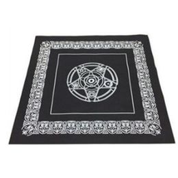 Non-woven Board Game Textiles Tarot Table Cover Playing Cards Pentacle Tablecloth