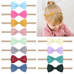 Baby Girls Bows Hairband Hair Accessories Sweet Cute Headbands Infant Toddler Headwear Headdress for Children