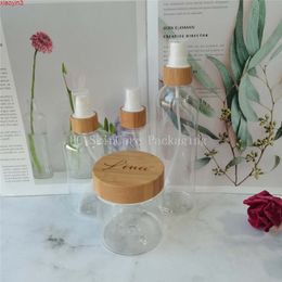 100Pcs Transparent Empty Spray Bottles 120ml 150ml 250ml Plastic Mini Refillable Container Cosmetic Containersgoods