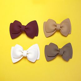 New Dog Grooming retro rice coffee Colour acrylic accessories large bow diy Jewellery hair accessories head rope decoration
