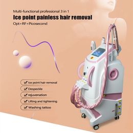 3 in 1 Multifunction Super Hair Removal Laser IPL HairRemoval Device Depilation Lasers Tatoo Remove Picosecond laser Machine Black Doll Carbon Peeling Equipment