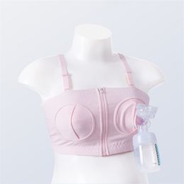 Maternity Bra Special Nursing Hand Free Pregnancy Clothes Underwear Breastfeeding Accessories Pumping 210918