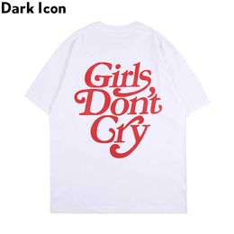 Girls Don't Cry T-shirt Men Women Crew Neck Men's Tshirts Street Tee Shirts 210603