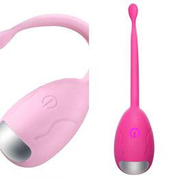 NXY Eggs Wireless Vibrator Adult Toys For Couples USB Rechargeable Dildo G Spot U Silicone Stimulator Double Vibrators Sex Toy Woman 1124