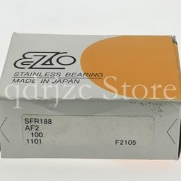 (10 PCS)EZO open ball bearings with flange SFR188 DDRIF-814 SRF188 SSRIF-814 S814FC ULK8016X SRF1632 6.35mm 12.7mm 3.175mm