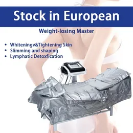 Slimming Machine EU fast ship 3 In 1 Pressotherapy Infrared Heat Slimming Wrap Clothes Pressure Massage Blood Circulation Bio Ems Electric Muscle Stimulation