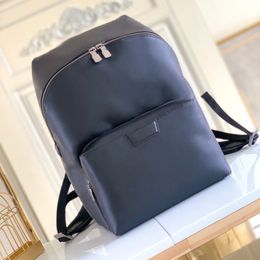10A Original Quality Luxury Man Backpack Designer Backpacks Mens Genuine Leather Back Pack Outdoor Travel Sport Walking Fashion Double Shoulders Bags Black Flower