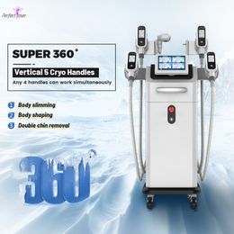 High effective cryolipolysis cooling machine weight loss cryotherapy equipment Super 360 for sap /salon use