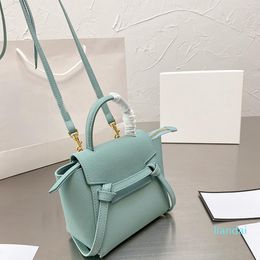2021 Cowhide Handbags Shoulder Belt Bags Luxury Classic Leather Bags Women Big Brand Designer Shopping PackFashion Handle Tote