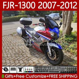 Body Kit For YAMAHA FJR-1300 FJR1300A FJR 1300 A CC 2001-2012 Candy Red Bodywork 108No.97 FJR-1300A 2007 2008 2009 2010 2011 2012 FJR1300 07 08 09 10 11 12 OEM Fairing