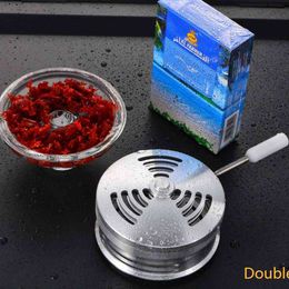 Hookah accessories carbon insulation Aluminium alloy carbon bowl