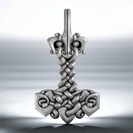 Pendant Necklaces Beier 316L Stainless Viking Necklacet For Men Amulet Scandinavian Necklace Jewelry LP450