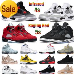 7-13 4s men women basketball shoes military blcak university blue wild things cool grey white oreo 5 jade horizon blue bird metallic raging red