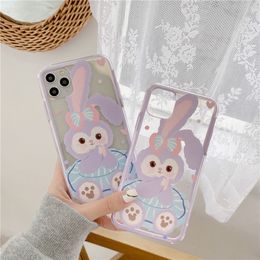 Cute Mobile Phone 11pro/max Mobile Phone Case Suitable For 8plus/XR Creative Frame Protective Case Huawei P40pro