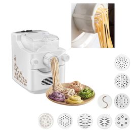 110V/220V Electric Pasta Ramen Noodle Maker Multifunction Dough Sheeter Small Vegetable Noodle Machine