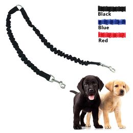 Dog Collars & Leashes Walking Rope Plastic Lead Elastic 14.5*9.6cm Double Traction