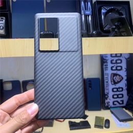 100% Real Aramid Carbon Fibre Ultra Slim & Light Cases Cover for VIVO X70 Pro+ X70