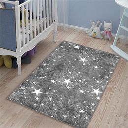 Carpets Starry Children's Room Carpet Play Mat Educational Cloudy Living