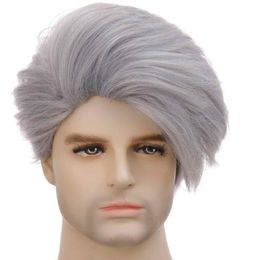 Men Short Hair Synthetic Wigs for Daily Use Fashion Wig Ombre Male Natural Hair Heat Resistant Breathablefactory direct