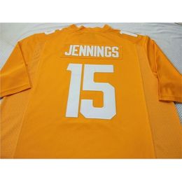 Custom 009 Youth women #15 Jauan Jennings Tennessee Volunteers Football Jersey size s-5XL or custom any name or number jersey