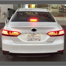 4pcs Car Styling for 18-21 Camry Taillights LED Tail Lamp Rear Lamp DRL+Dynamic Turn Signal+Brake+Reverse taillight