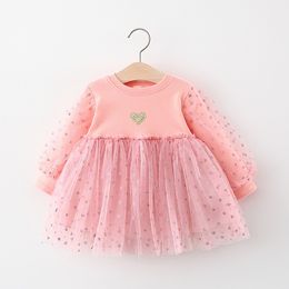 2021 Casual Baby Girl Clothes Dress for Toddler Girls Clothing 1 Year Baby Birthday Princess Party tutu Dresses 0-3y Vestidos Q0716